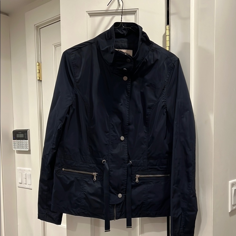 Forever 21 Navy Button-Up Jacket